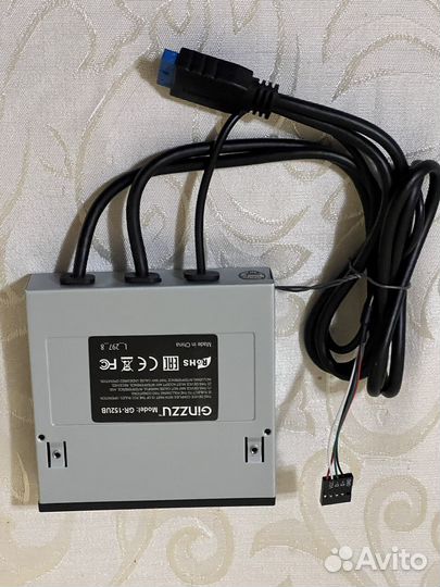 USB 3.0 Кард-ридер ginzzu GR-152UB