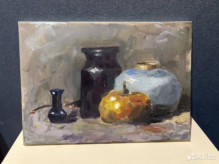 Картина маслом на холсте натюрморт