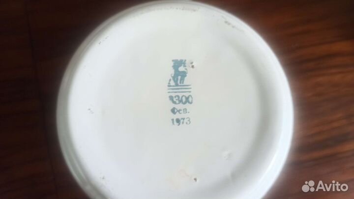 Эмалированная сахарница и чайники СССР