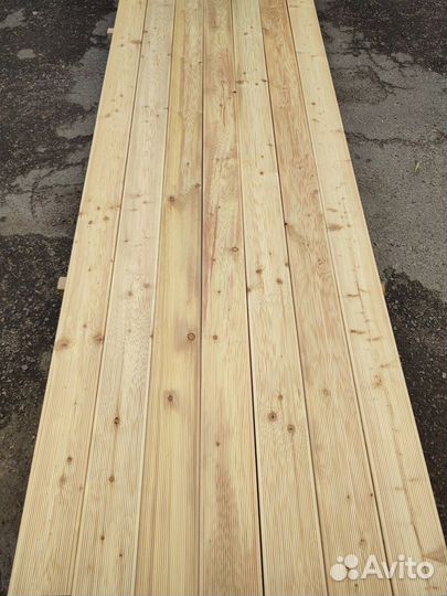 Террасная доска из лиственницы 28х142х3100 сорт ав