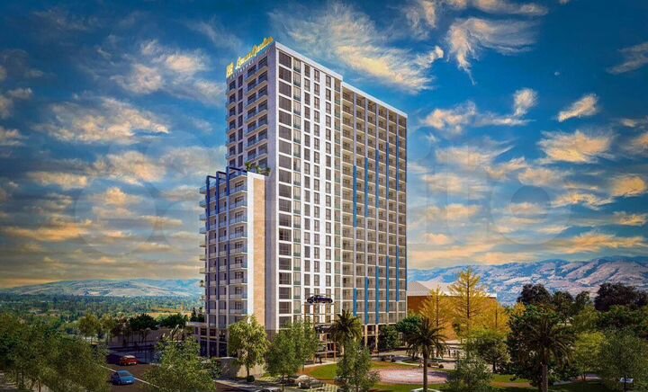 1-к. квартира, 57,7 м² (Грузия)