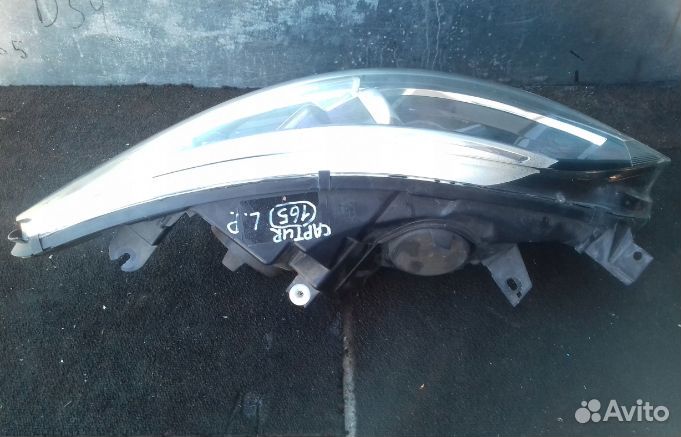 Фара левая renault captur рест europe