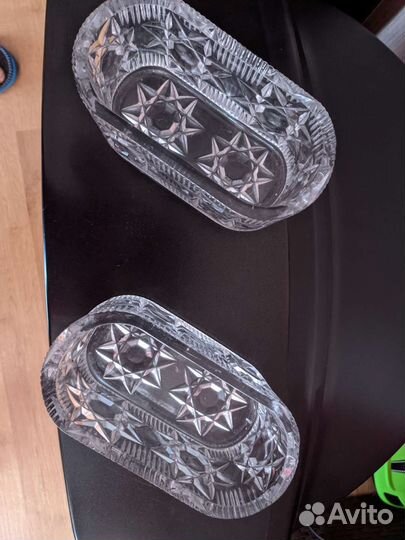 Хрустальная конфетница