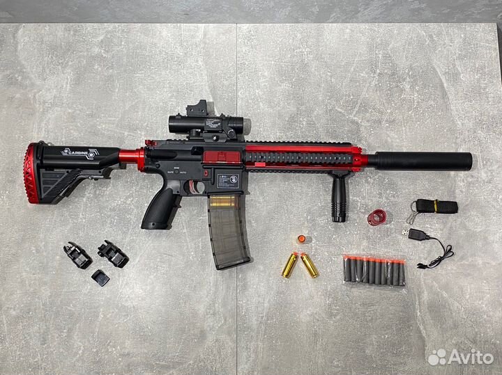 Игрушечный автомат m413 pubg nerf