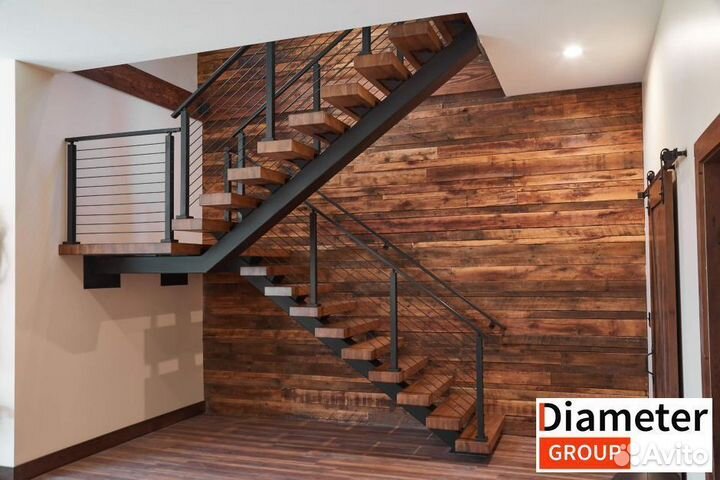 Изготовление Г образной лестницы на крышу