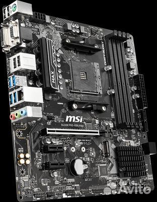 Материнская плата MSI B450M PRO-VDH MAX Socket AM4