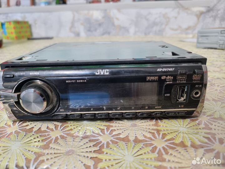 Магнитола jvckd dv7407