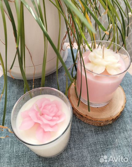 Ароматическая свеча ручной работы 250 мл