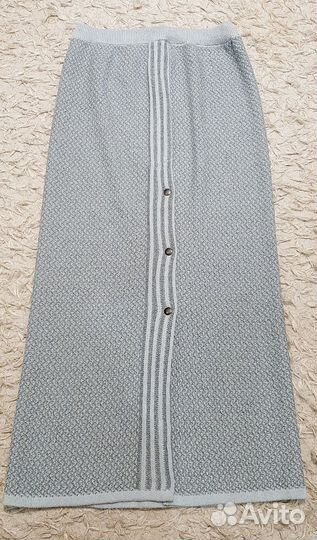 Юбка макси трикотажная 46р