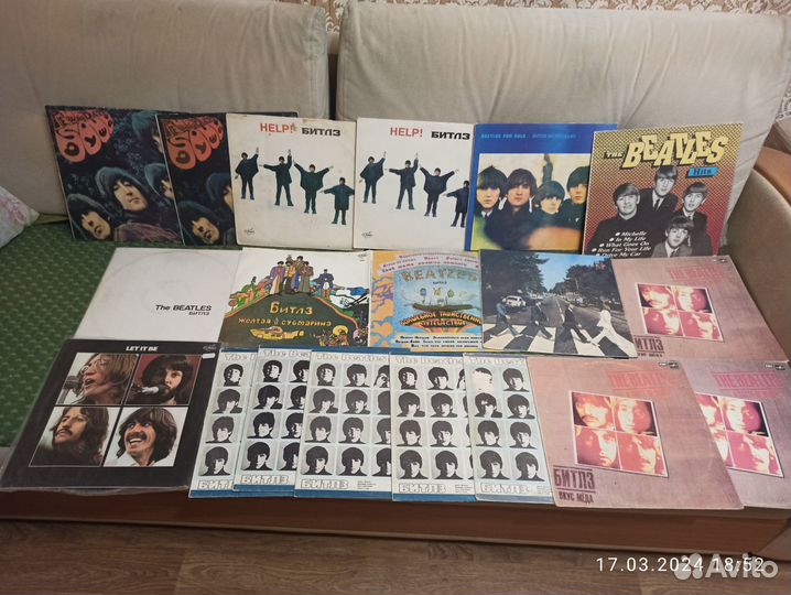 Пластинки The Beatles