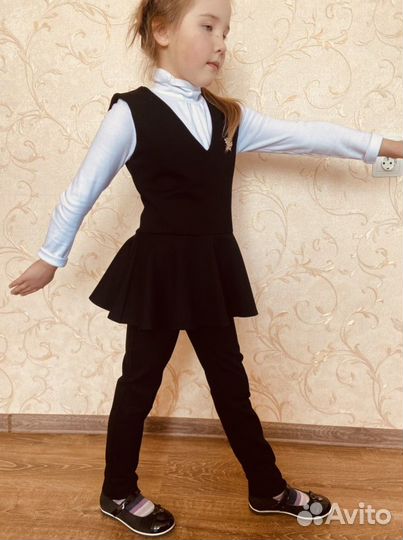 Школьная форма(брючный костюм) 6-8 лет