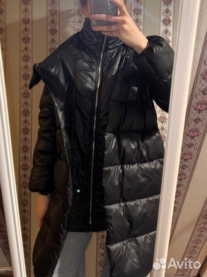 Пуховик женский теплый