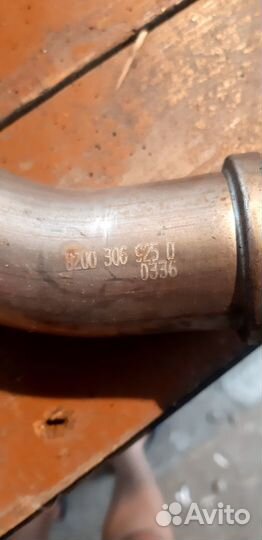 Патрубок интеркулера Renault Megane 2 2004-2009