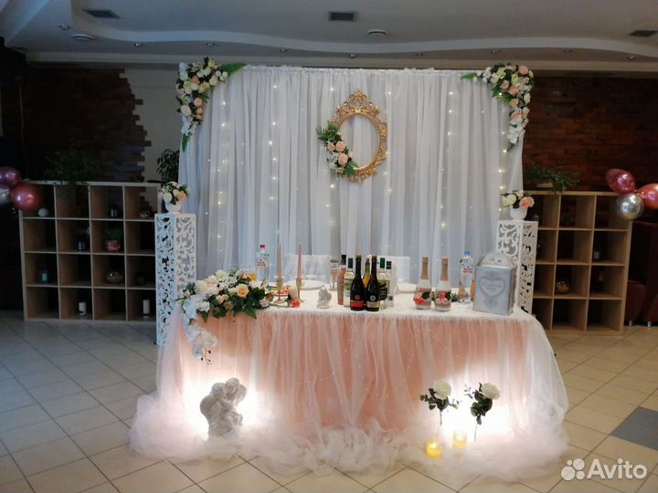 Оформление свадеб. Фотозона на юбилей