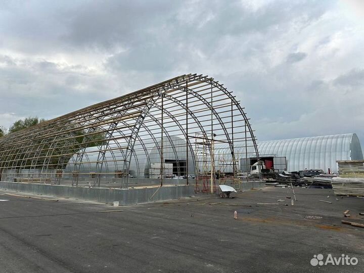 Арки арочного ангара 18м18000 мм