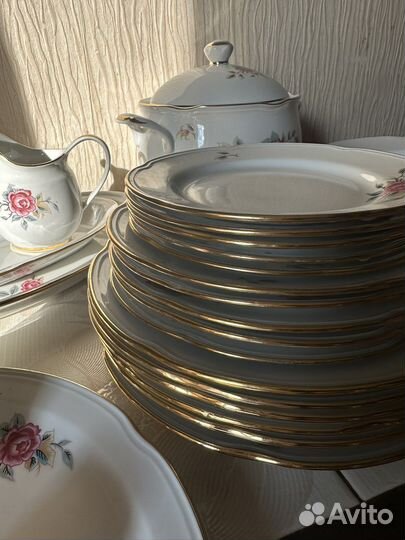 Сервиз столовый СССР (кффз Чайка)