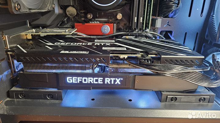 Видеокарта KFA2 GeForce RTX 3060 Ti X Black (LHR)
