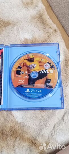 Диски на ps4 nhl 19