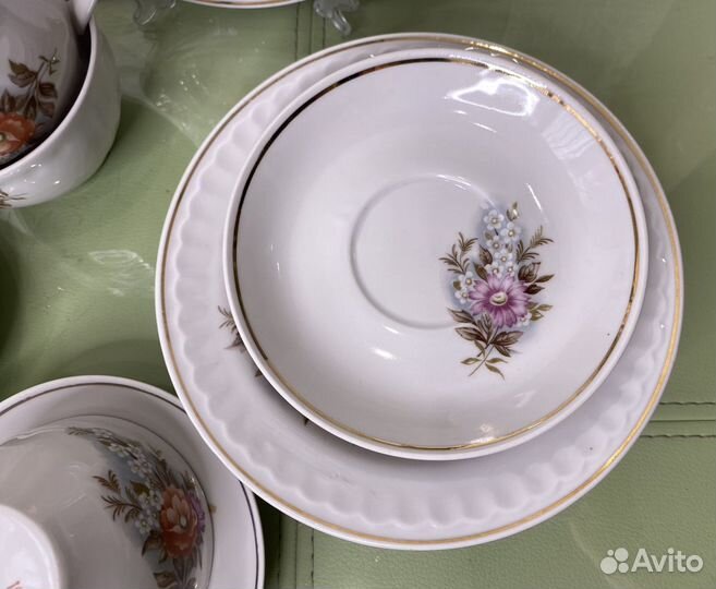 Чайный сервиз СССР Прокопьевский