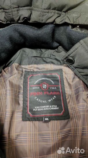Пуховик мужской finn flare 54 56