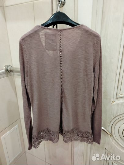 Лонгслив mangoon из вискозы 46 р