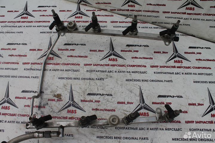Рампа топливная форсунки M273 W221 Мерседес