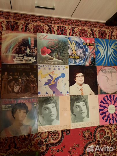 Виниловые пластинки СССР