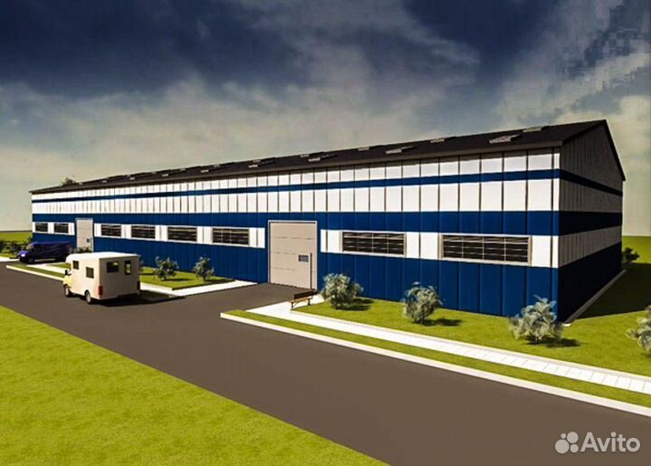 Ангары крытые токи и промышленные навесы