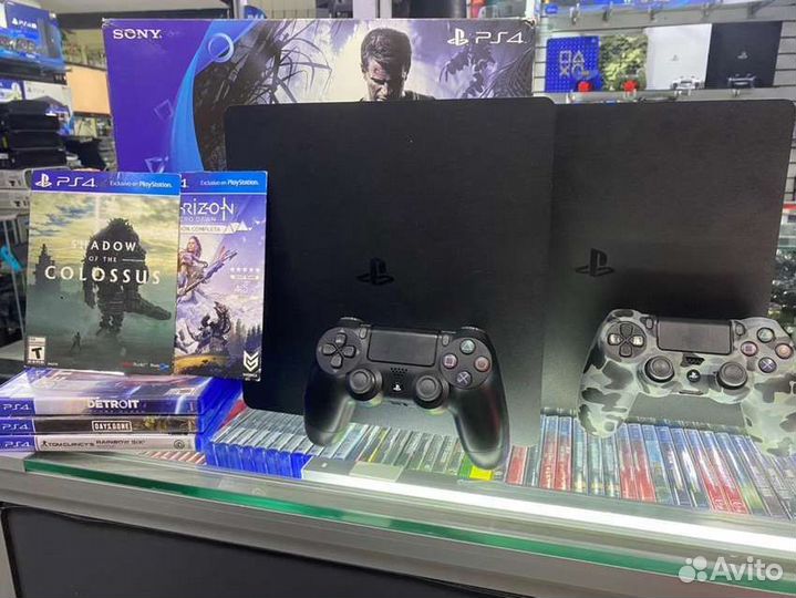 Sony ps4+прошита+10.000 игр