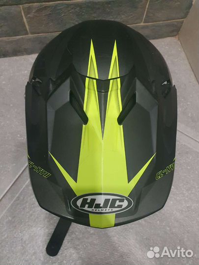 Мотошлем кроссовый детский HJS