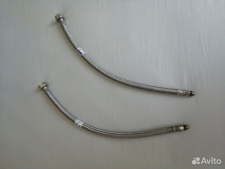 Гибкая подводка. Силиконовый герметик. Кран-букса