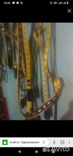 Комплект сбруя новая