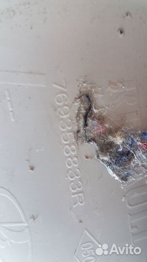 Обшивка задней левой стойки салона renault logan 2