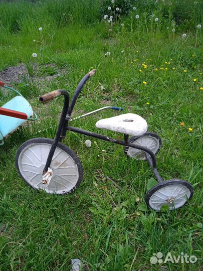 Детский велосипед СССР