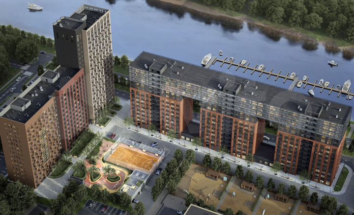 1-к. квартира, 40 м², 6/14 эт.