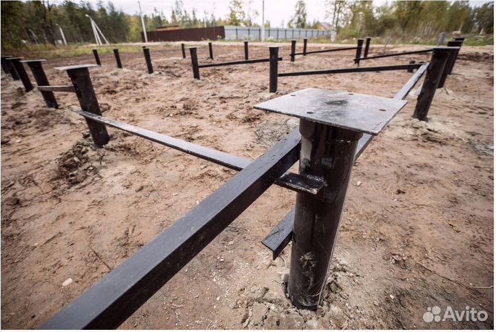 Сваи винтовые. Под любые строения