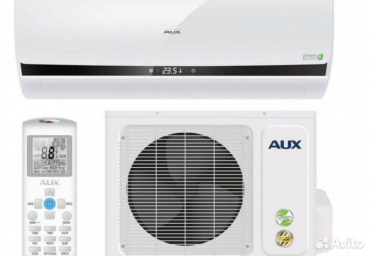 Сплит система с установкой