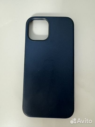 Оригинальный кожаный чехол на 12 про