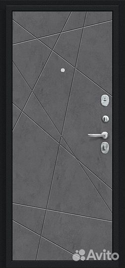 Дверь входная 3х контурная с Зеркалом