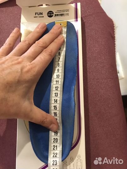 Orto fun стельки ортопедические р.33-34