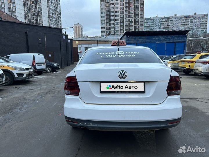 Volkswagen Polo 1.6 AT, 2018, 454 000 км