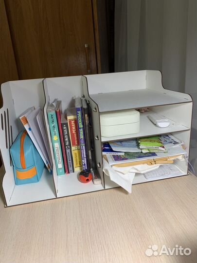 Органайзер для канцелярии деревянный