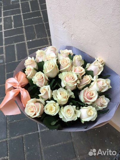 Цветы розы букет
