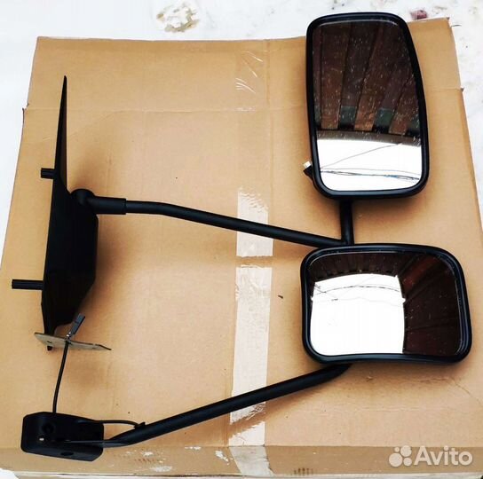 Зеркало в сборе газон Next с удлиненной стойкой