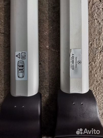 Рейлинги на крышу mercedes