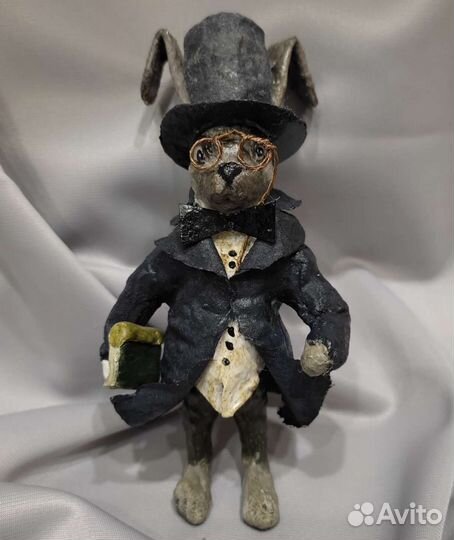 Дед мороз папье маше