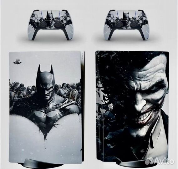Наклейки для консоли PS5