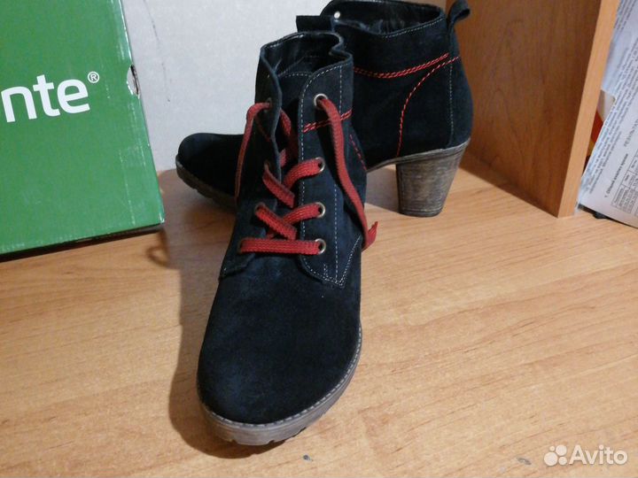 Ботильоны женские замша 40