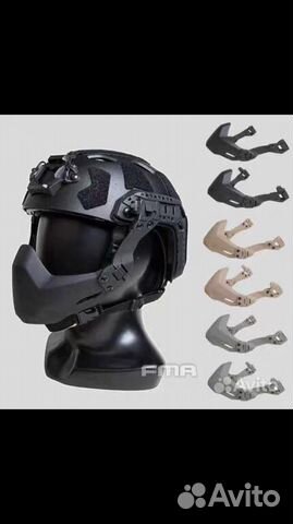 Маска защитная. Очки и Мандибула