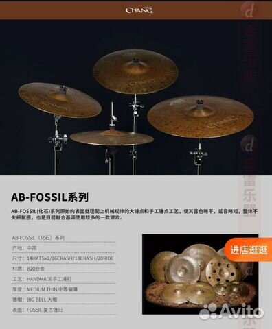 Chang AB Fossil Hi-hats 14